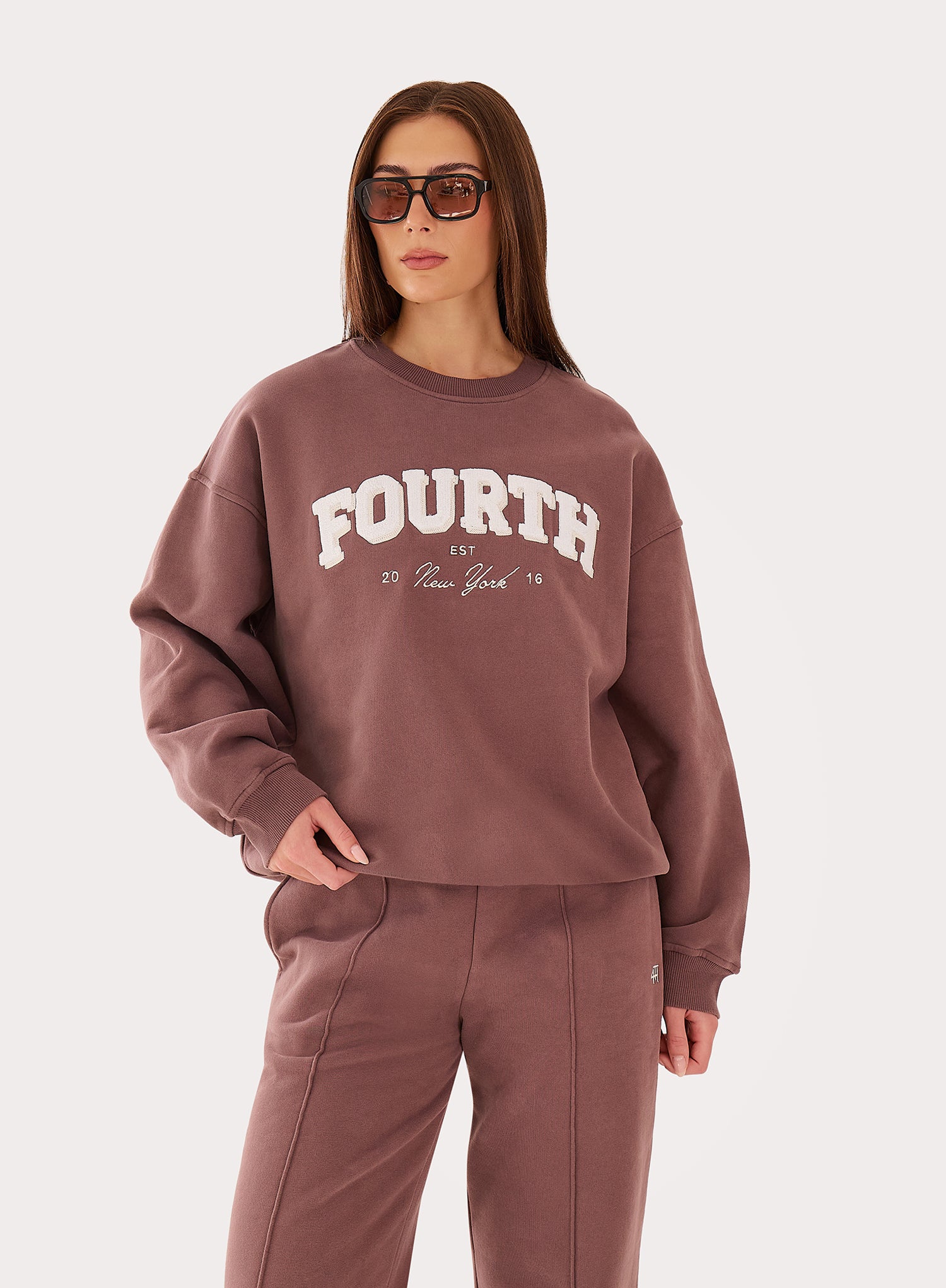 Chocolate Fourth Branded Sweatshirt